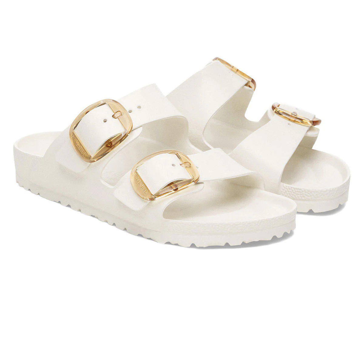 Birkenstock Womens Arizona Big Buckle EVA Sandals - Eggshell - Image 2
