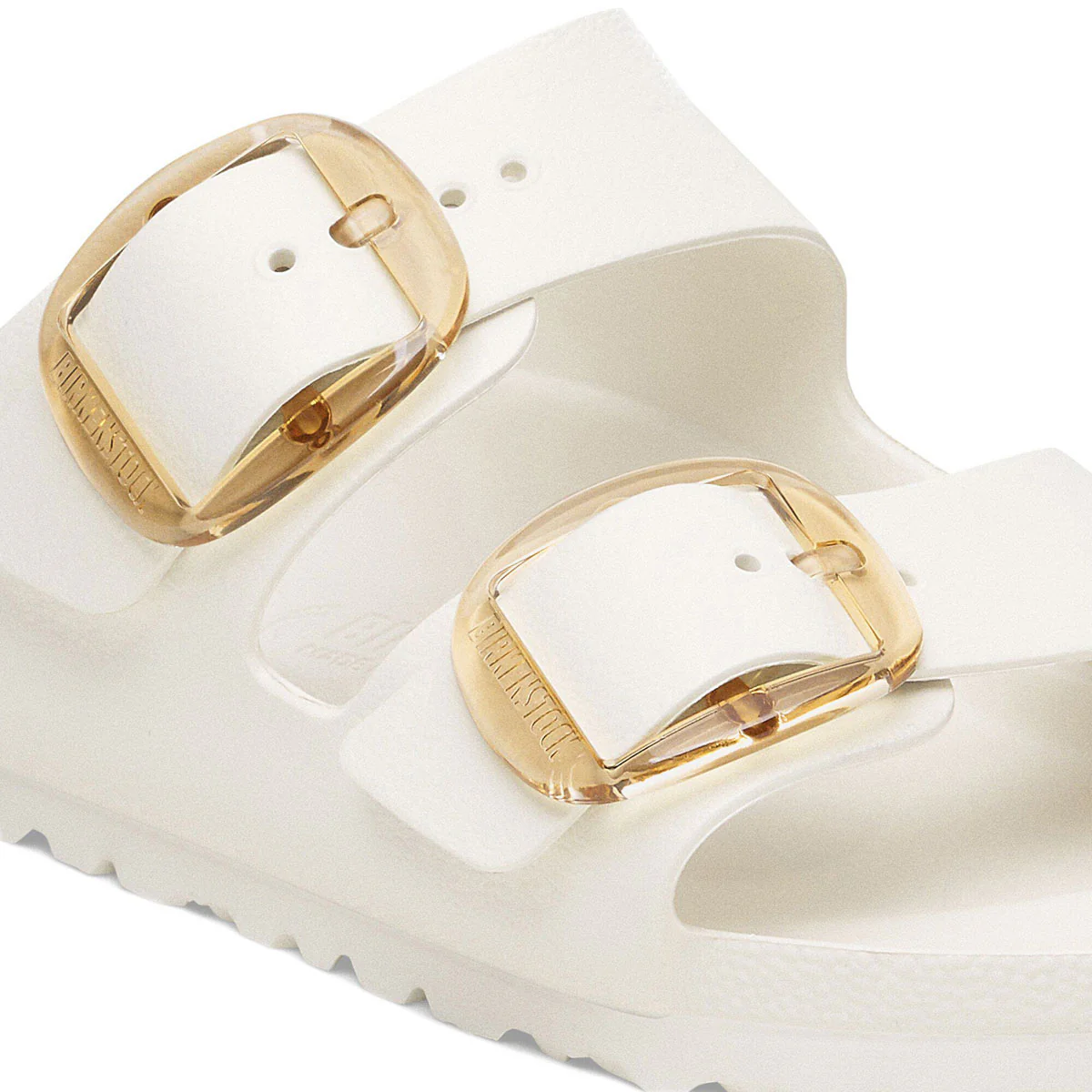 Birkenstock Womens Arizona Big Buckle EVA Sandals - Eggshell - Image 5
