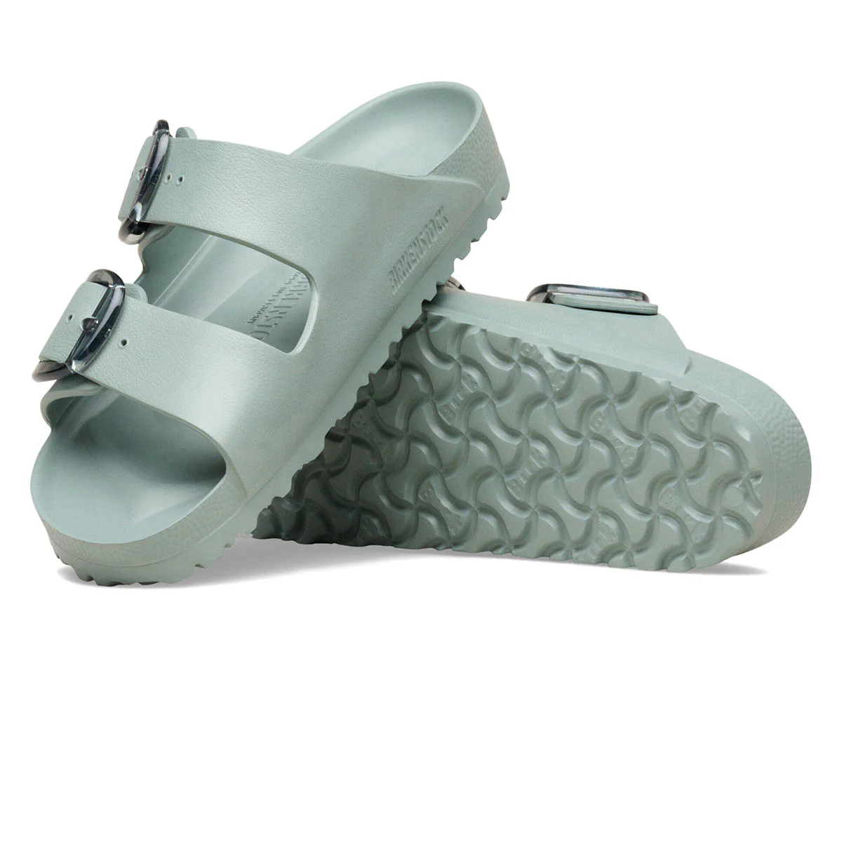 Birkenstock Womens Arizona Big Buckle EVA Sandals - Pure Sage - Image 4