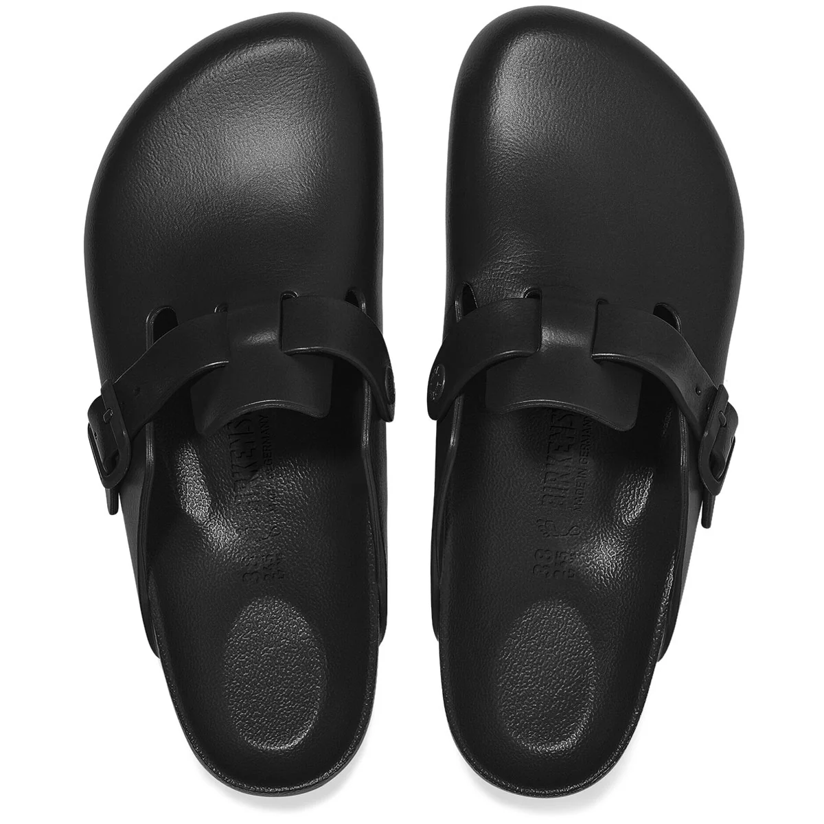 Birkenstock Womens Boston EVA Sandals - Black - Image 3