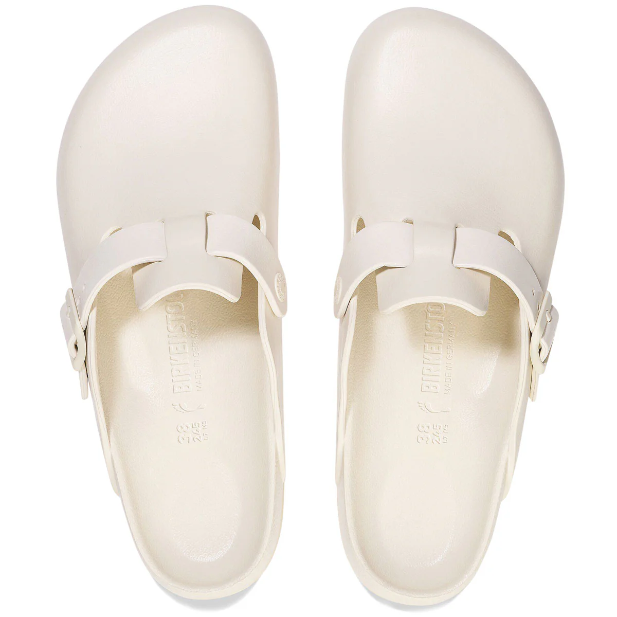 Birkenstock Womens Boston EVA Sandals - Eggshell - Image 3