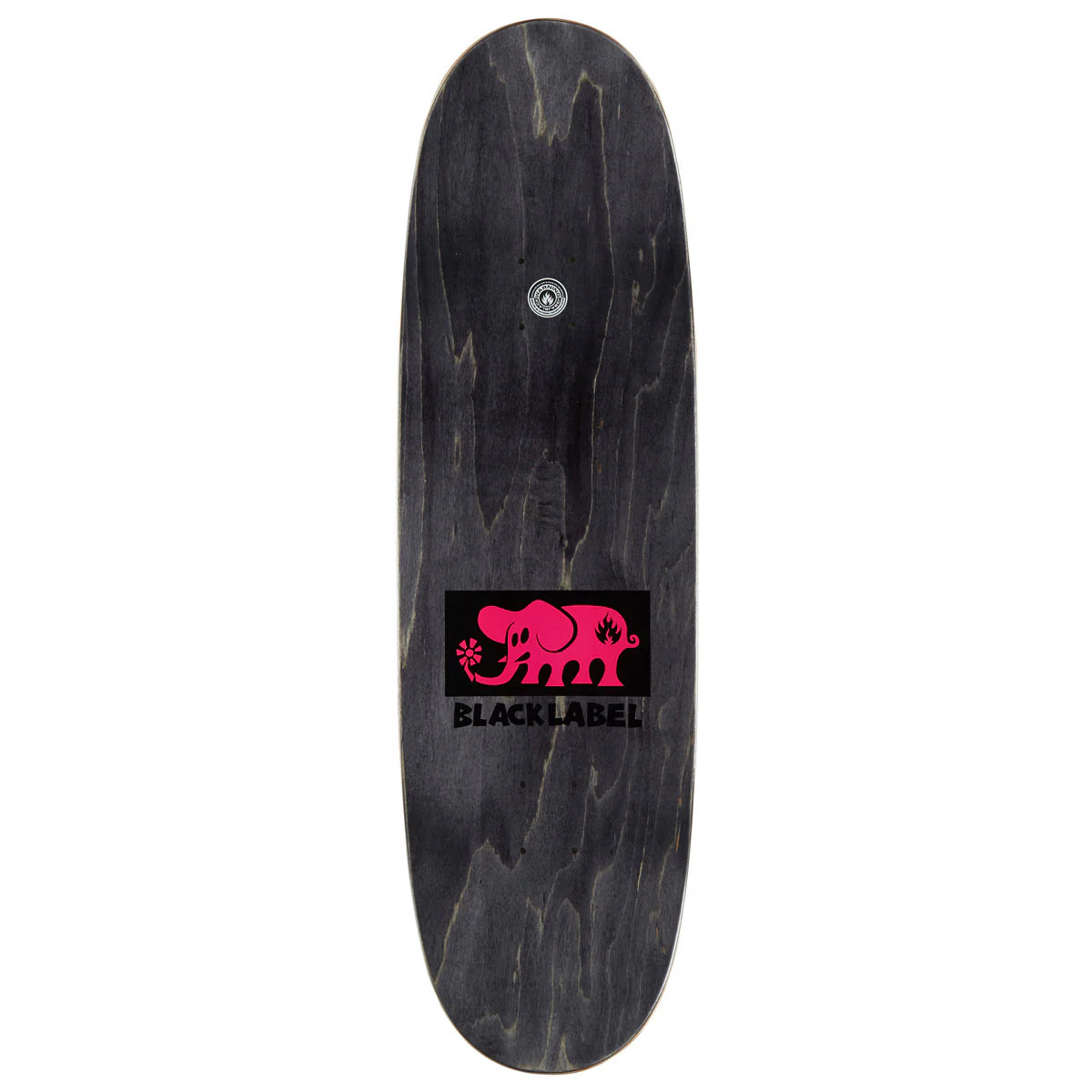 Black Label Elephant Block Egg Shape Skateboard Complete - Pink - 9.50" - Image 2