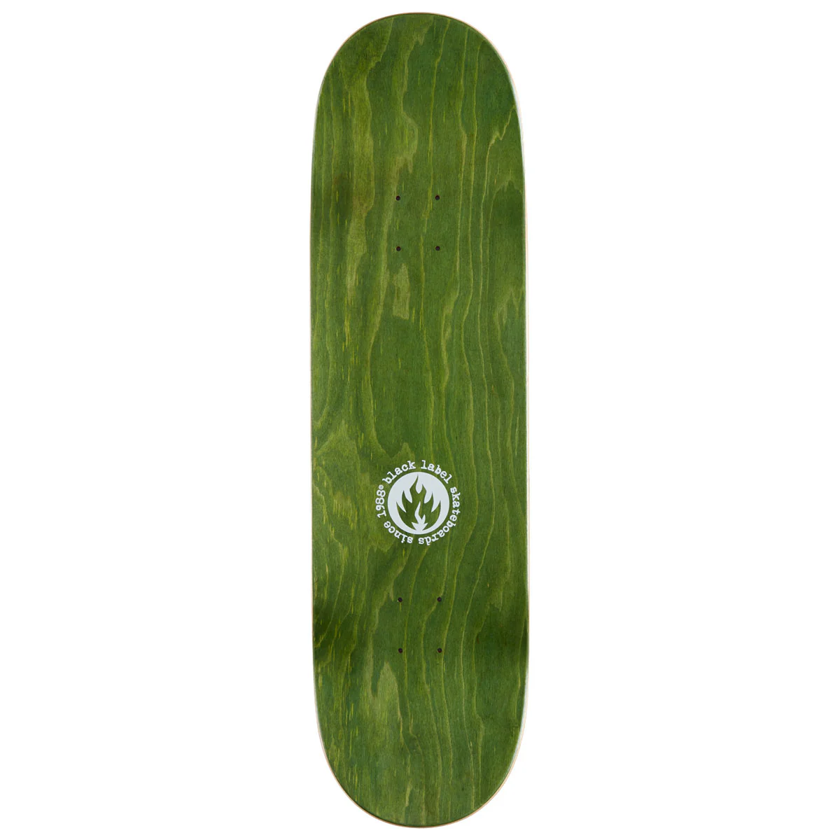 Black Label Jason Adams Smoking Section Skateboard Deck - Assorted Stains - 9.00" - Image 2
