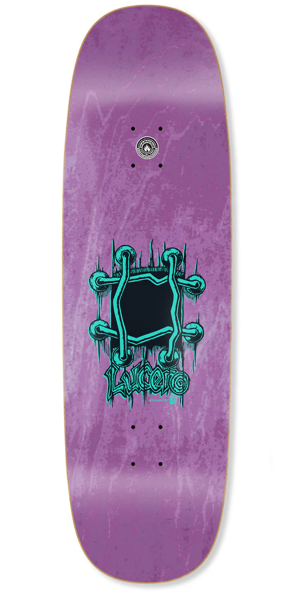 Black Label John Lucero X2 Tugboat Shape Skateboard Deck - 9.50" - Image 2