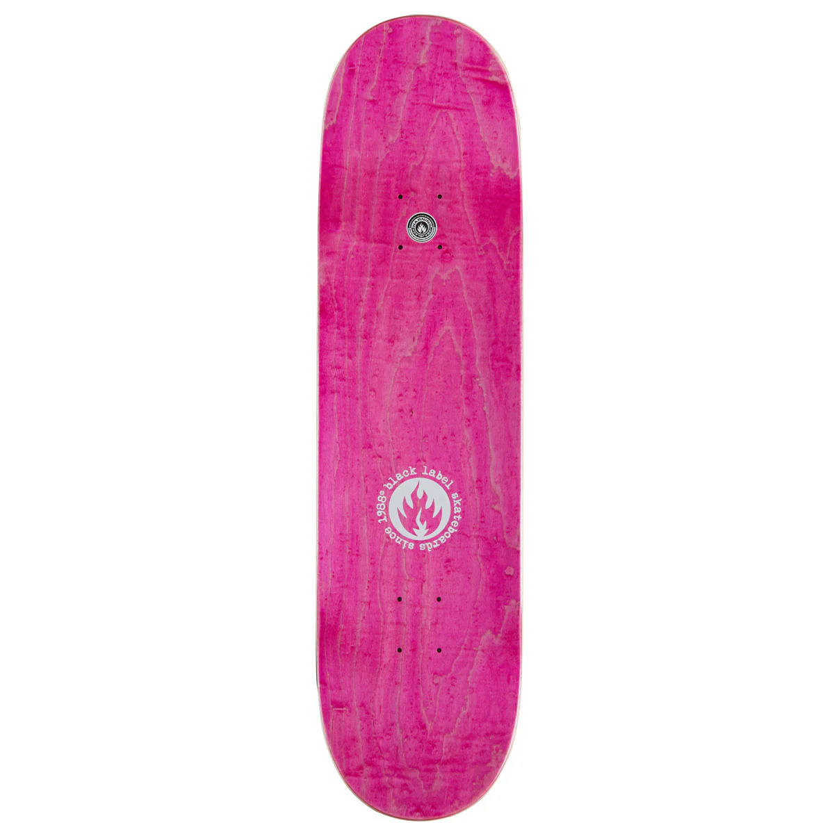 Black Label Thumbhead Torn Skateboard Deck - 8.25" - Image 2