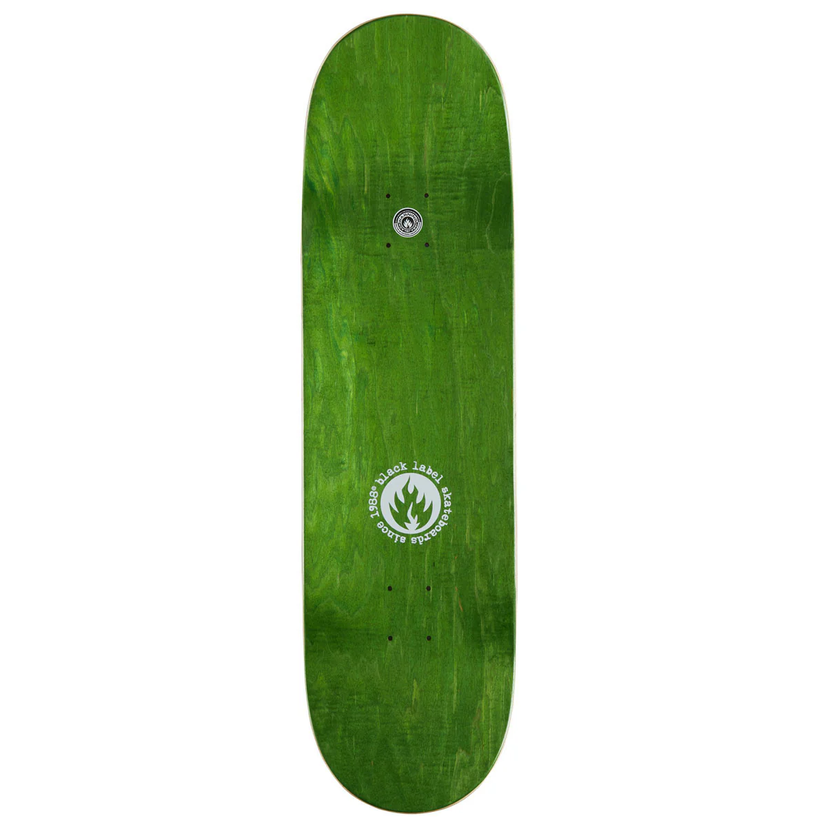 Black Label Thumbhead Torn Skateboard Deck - 8.75" - Image 2