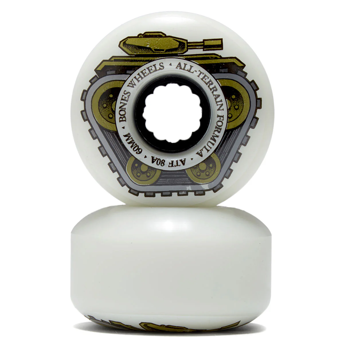 Bones ATF All Tank 80a Skateboard Wheels - 60mm - Image 2