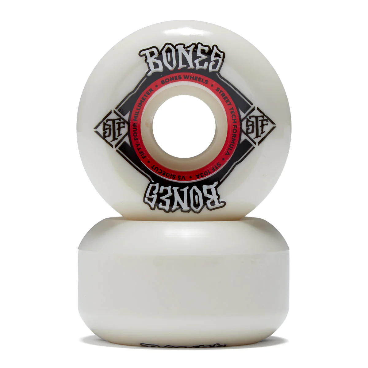 Bones STF Sidecuts 103a V5 Sidecut Skateboard Wheels - 54mm - Image 2