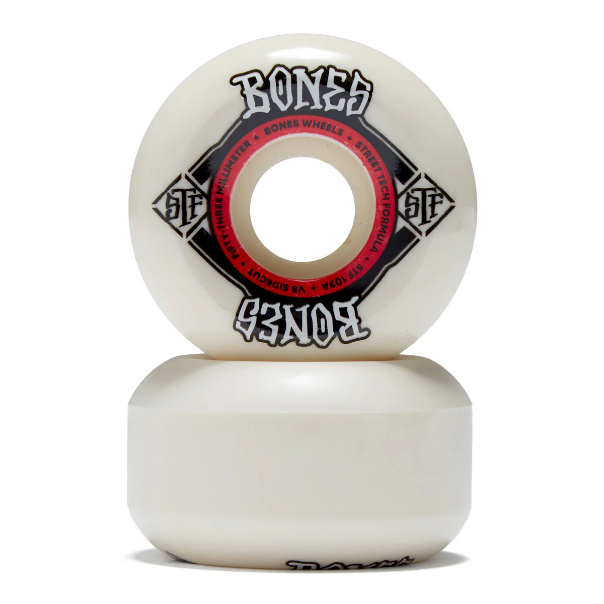 Bones STF Wides 103a V4 Wide Skateboard Wheels - 53mm - Image 2