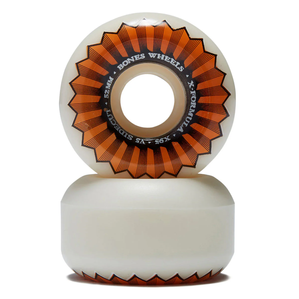 Bones X Formula Sidecuts 95a V5 Sidecut Skateboard Wheels - 52mm - Image 2
