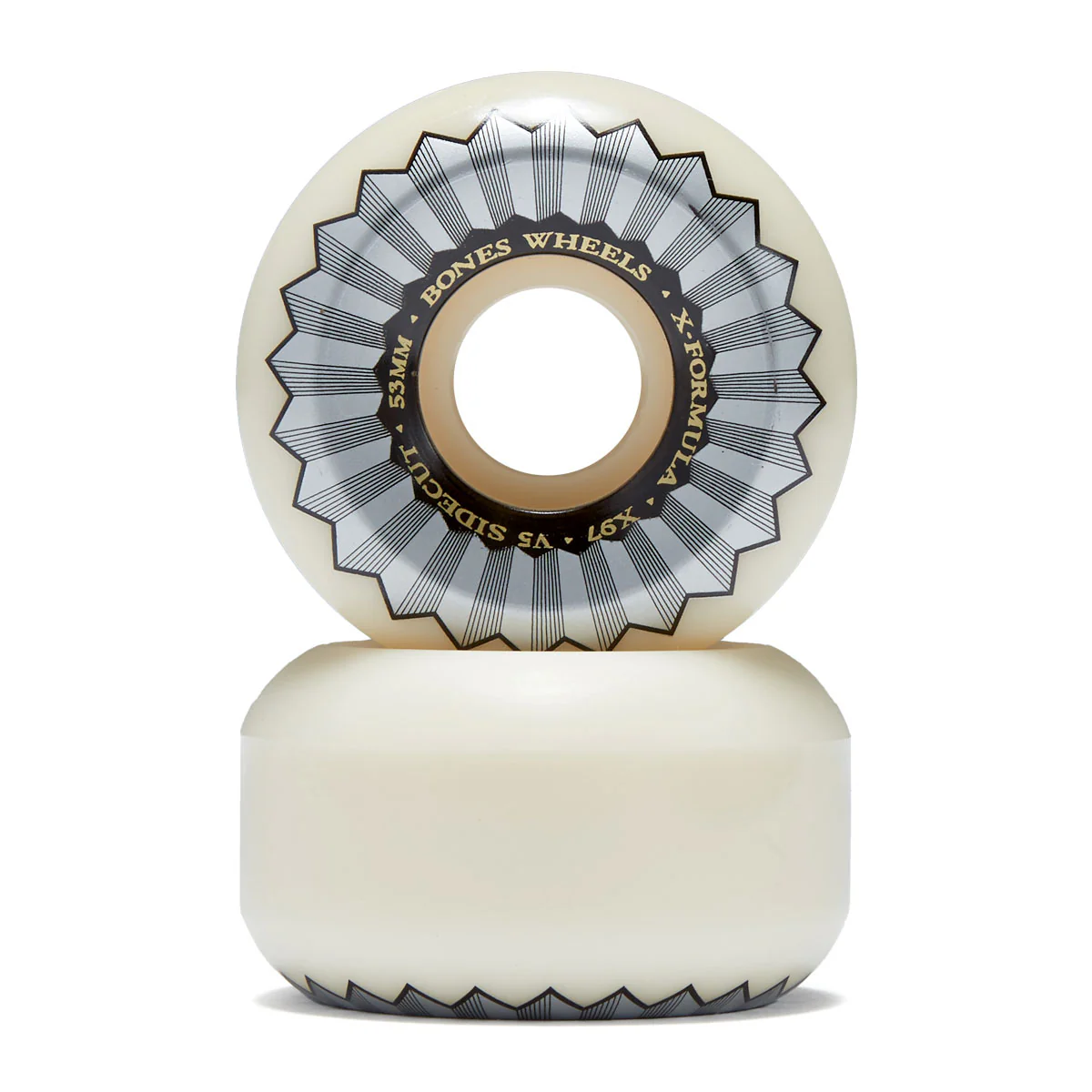 Bones X Formula Sidecuts 97a V5 Sidecut Skateboard Wheels - 53mm - Image 2