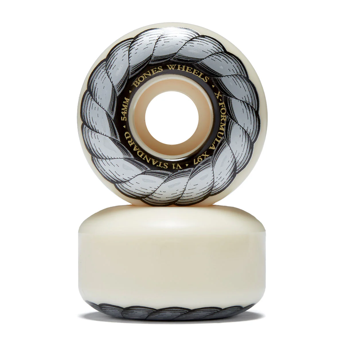Bones X Formula Standards 97a V1 Skateboard Wheels - 54mm - Image 2
