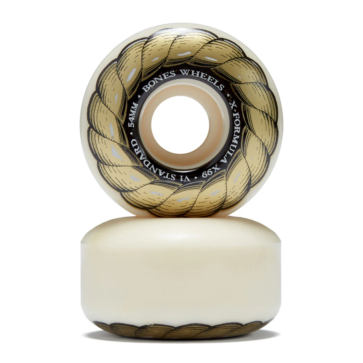 Bones X Formula Standards 99a V1 Skateboard Wheels - 54mm - Image 2