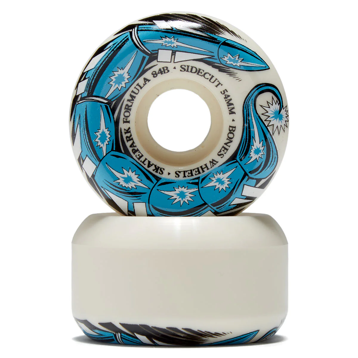 Bones SPF Scorpeedo 104a Sidecut Skateboard Wheels - 54mm - Image 2