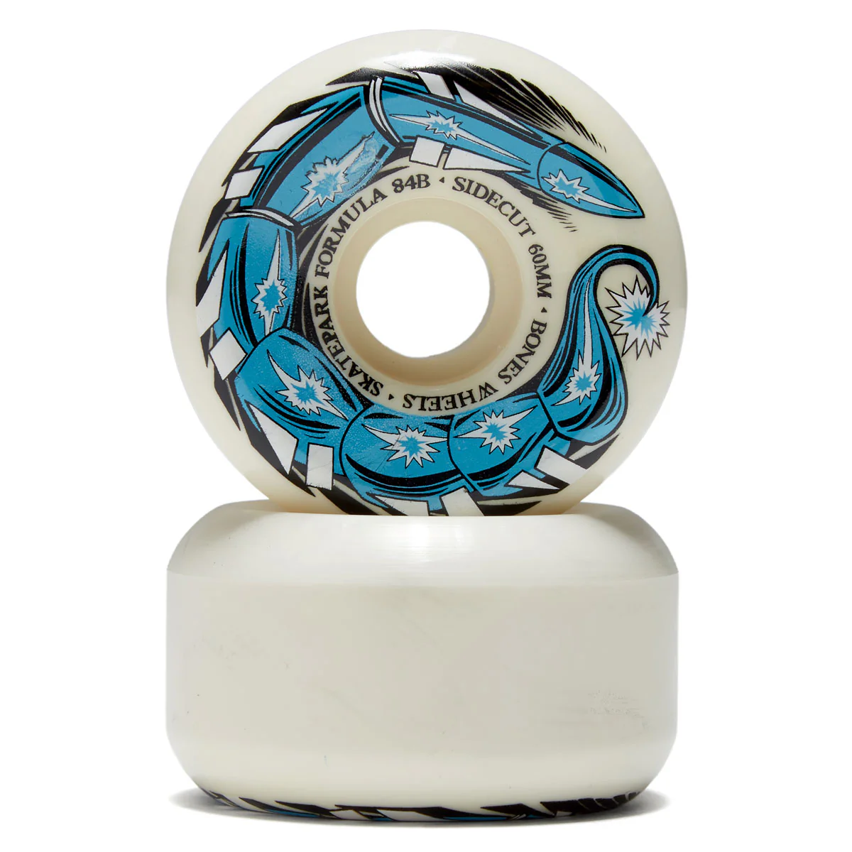 Bones SPF Scorpeedo 104a Sidecut Skateboard Wheels - 60mm - Image 2