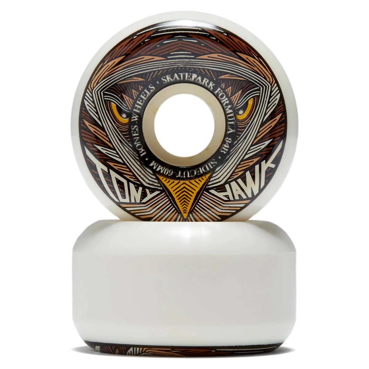 Bones SPF Tony Hawk Night Hawk 84b Sidecuts Skateboard Wheels - 60mm - Image 2