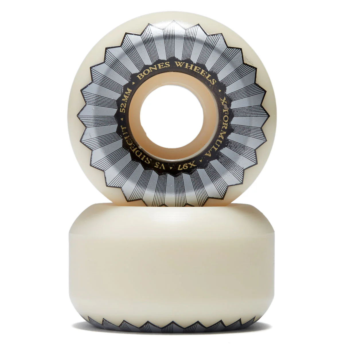 Bones X Formula Sidecuts 97a V5 Sidecut Skateboard Wheels - 52mm - Image 2