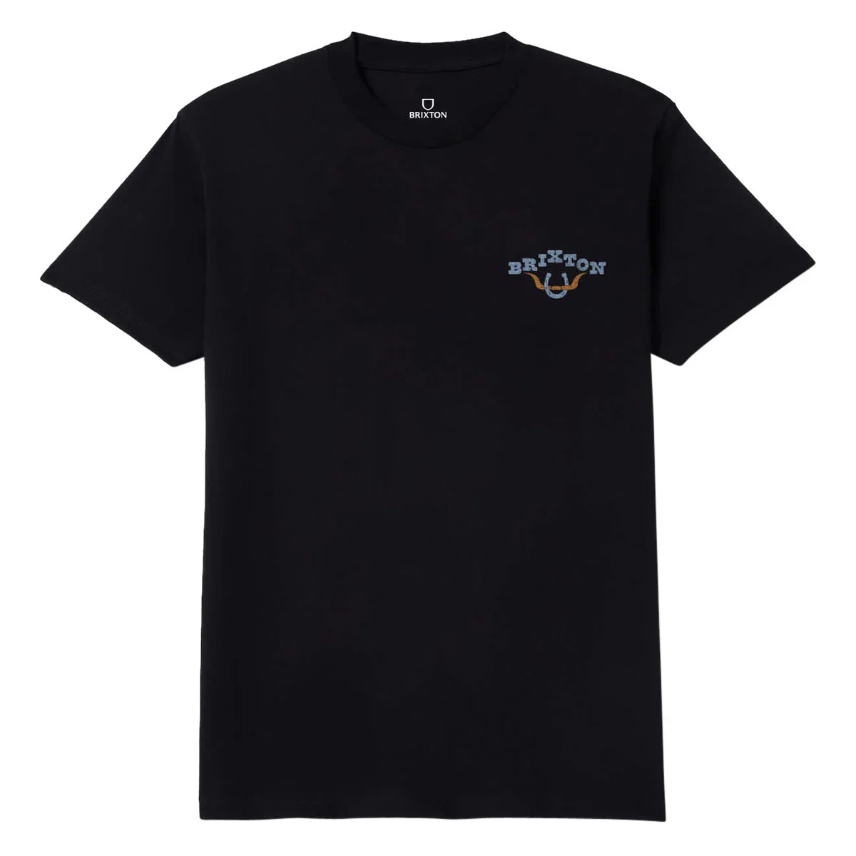 Brixton Beekman T-Shirt - Black - Image 2