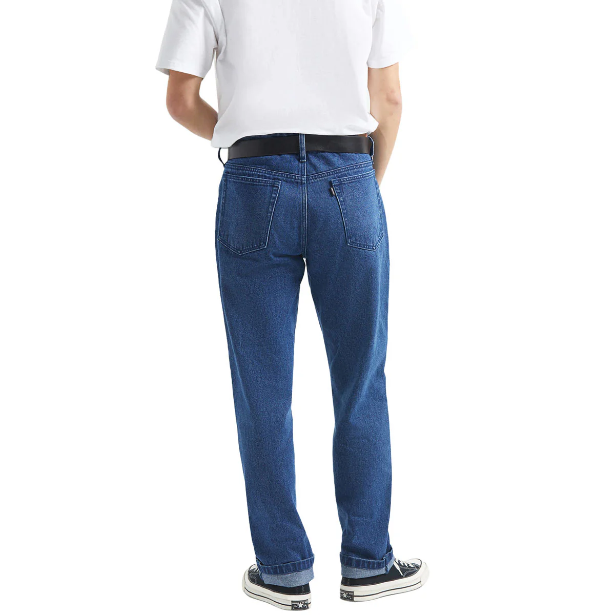 Brixton Builders 5 Pocket Jeans - Medium Wash Denim - Image 2