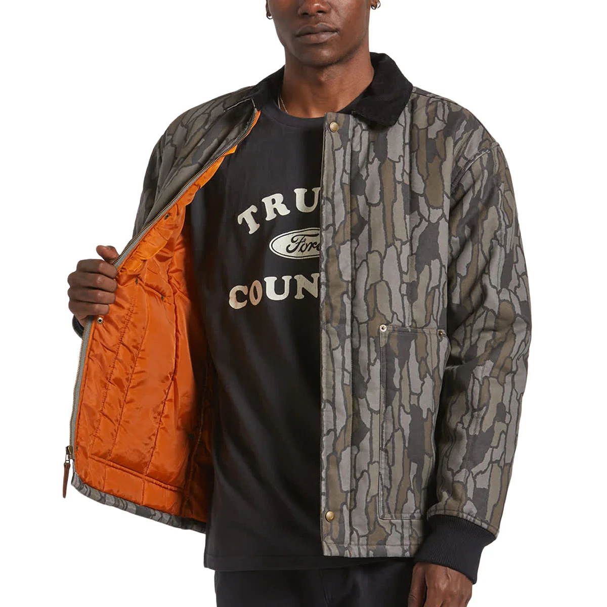 Brixton Builders Ranch Jacket - Bark Camo - Image 3
