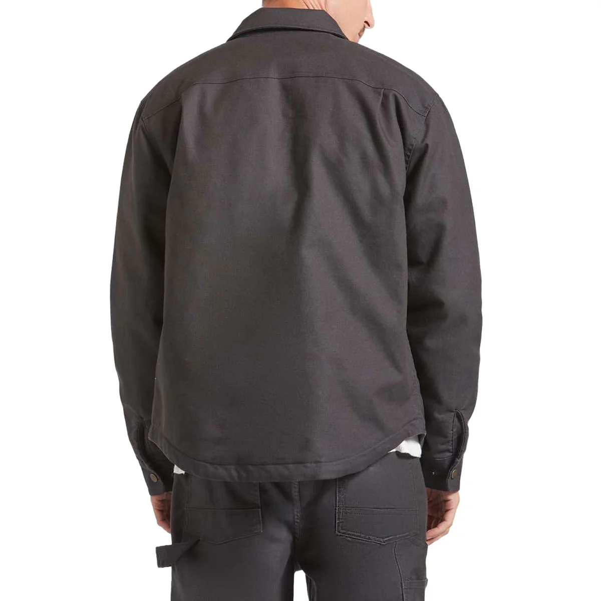 Brixton Builders Stretch Lined Jacket - Washed Black/Red - Image 2