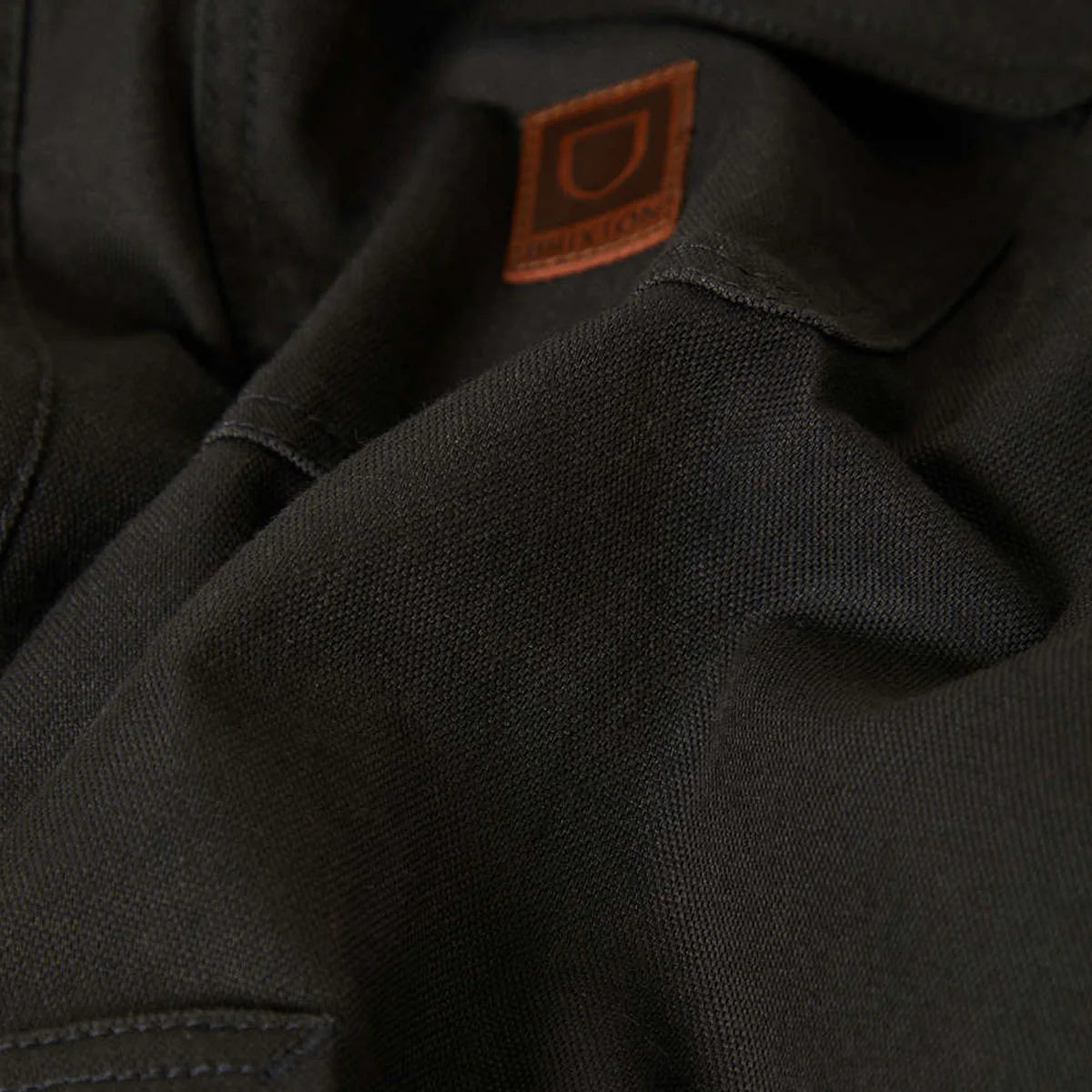 Brixton Builders Stretch Lined Jacket - Washed Black/Red - Image 5