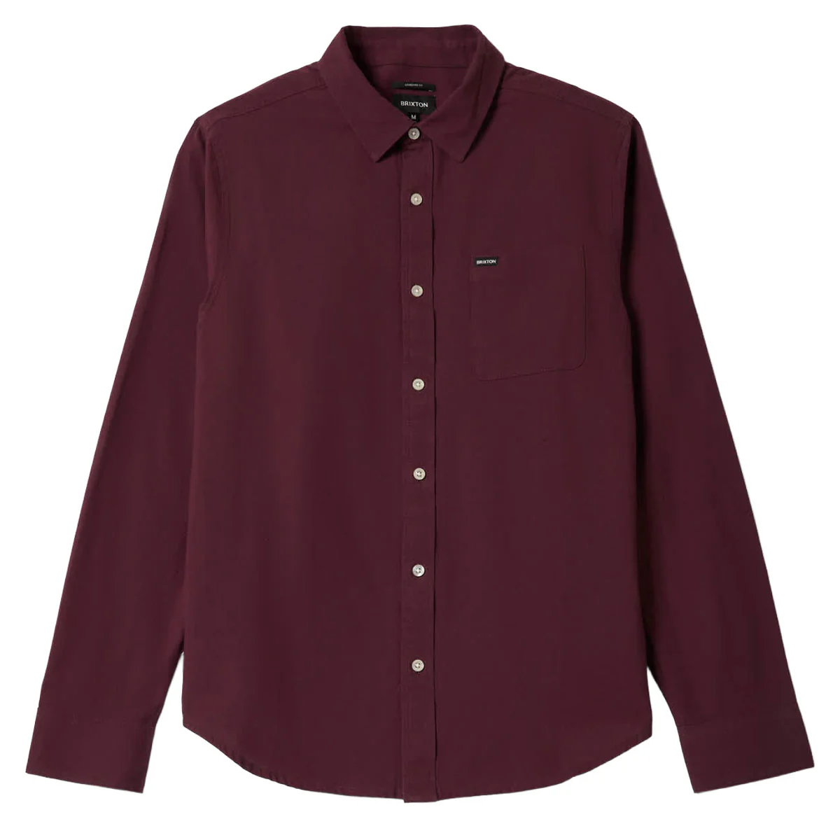 Brixton Charter Long Sleeve Shirt - Port - Image 4