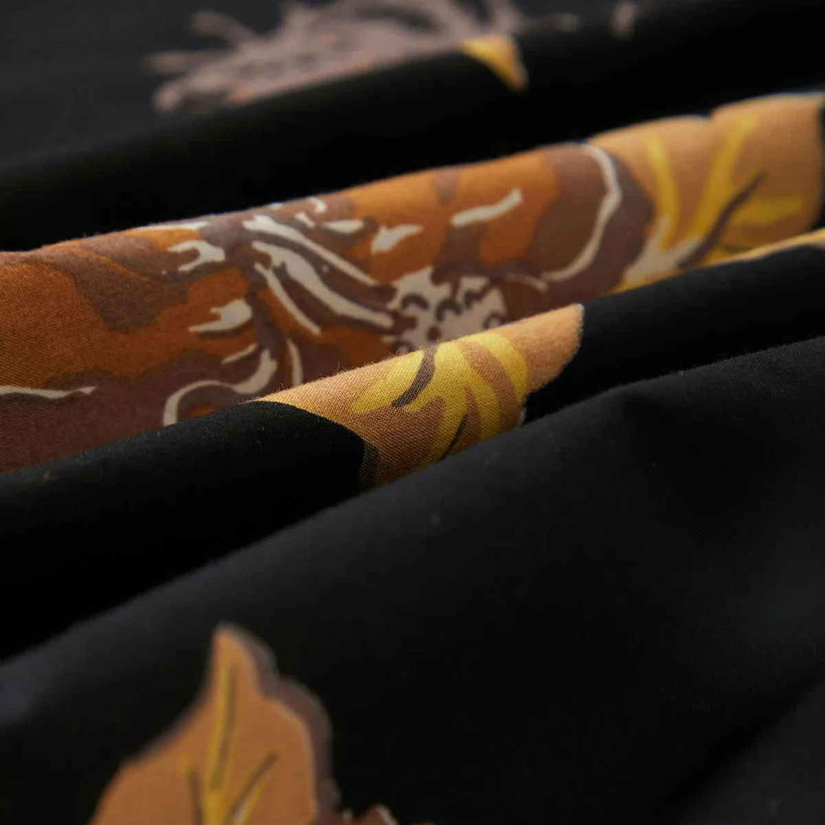 Brixton Cru Print Shirt - Washed Black/Charcoal Floral - Image 5