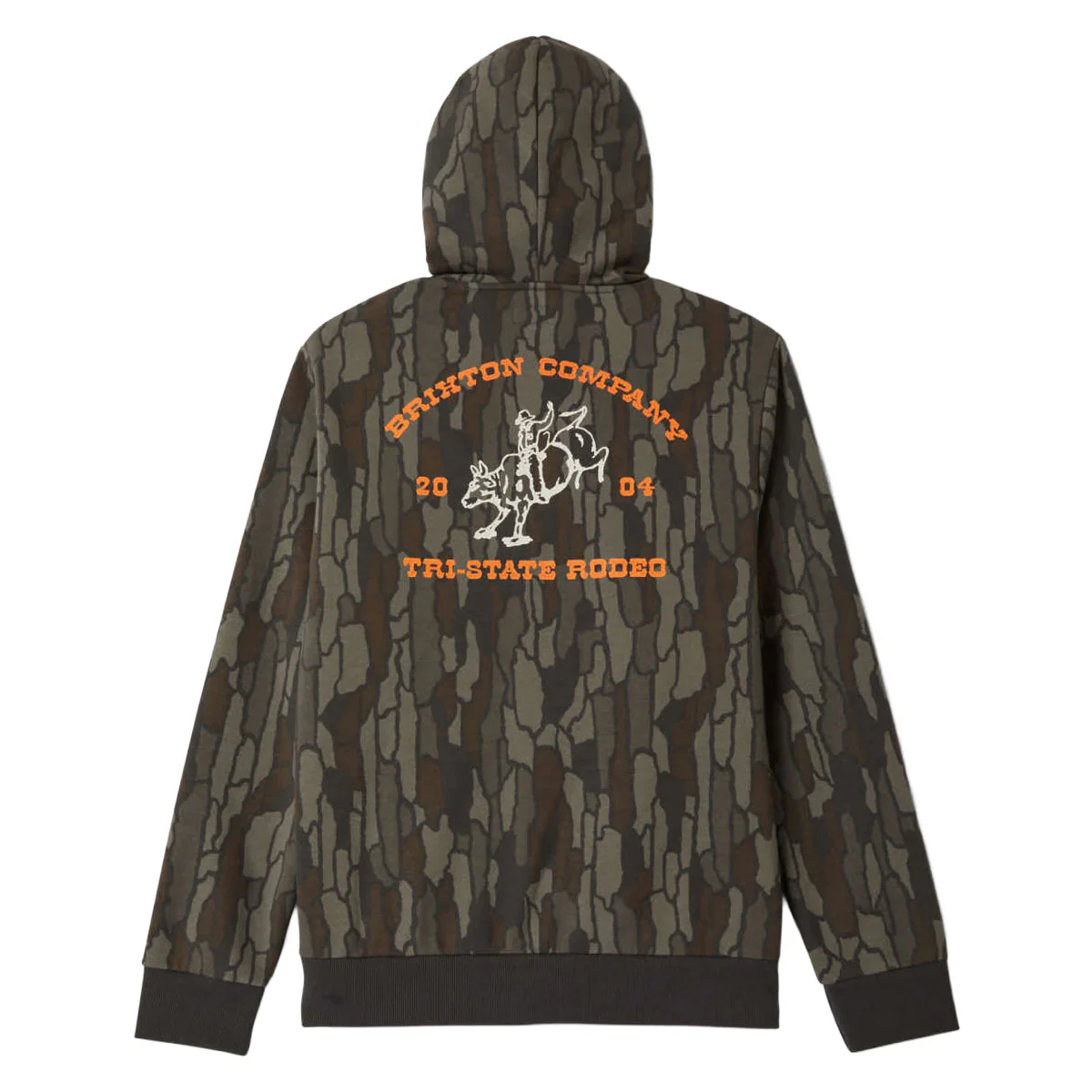 Brixton Danforth Hoodie - Bark Camo - Image 2