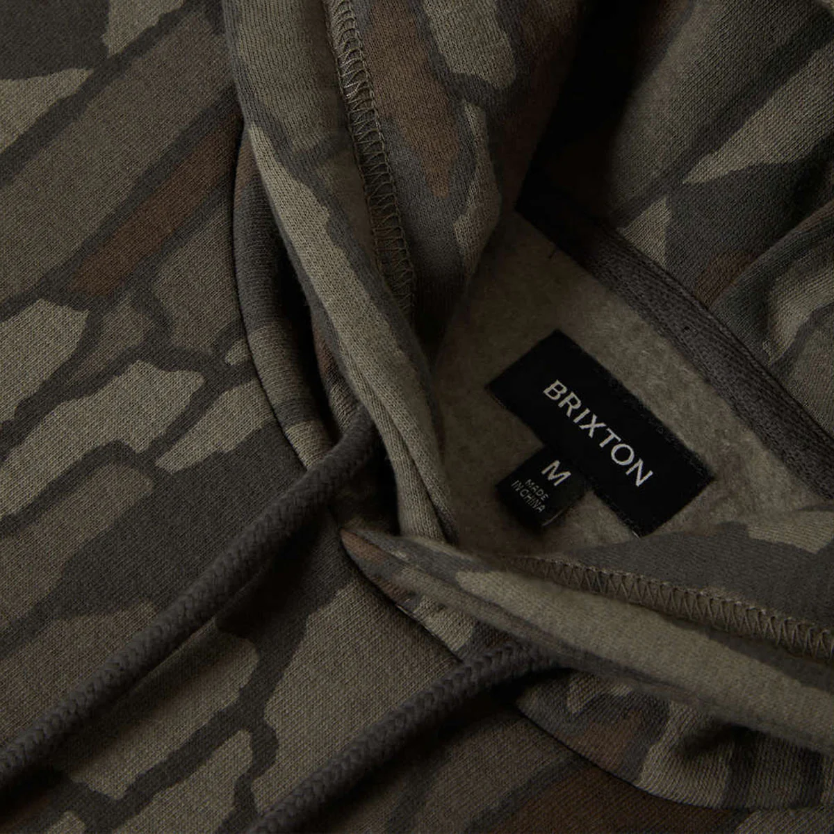 Brixton Danforth Hoodie - Bark Camo - Image 3
