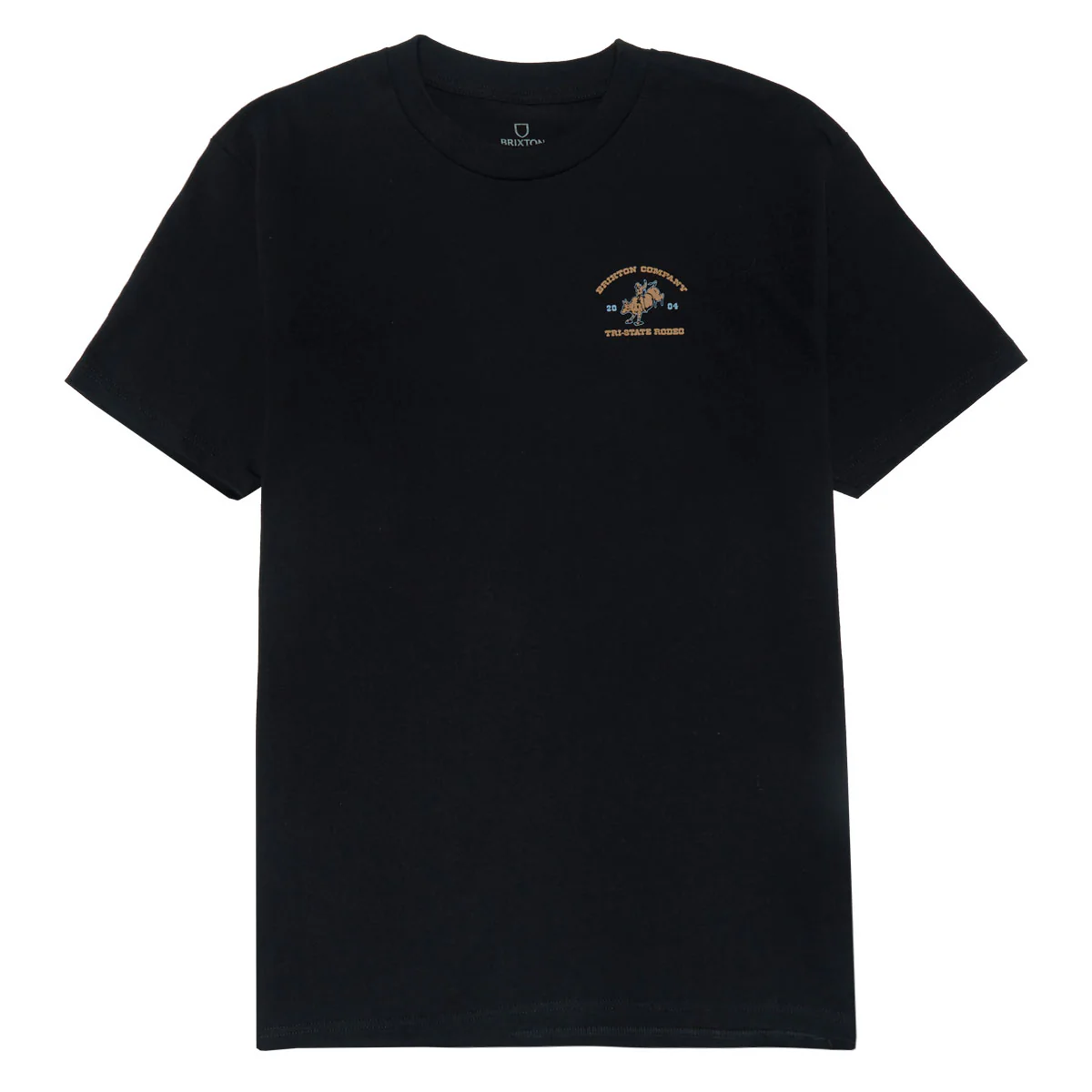 Brixton Danforth T-Shirt - Black - Image 2
