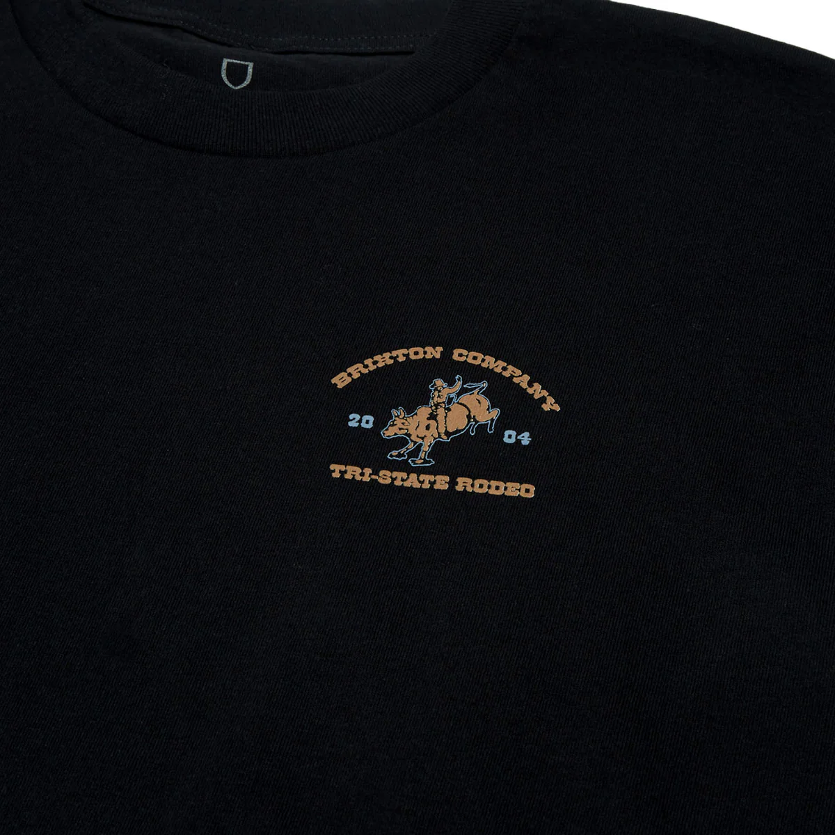 Brixton Danforth T-Shirt - Black - Image 3