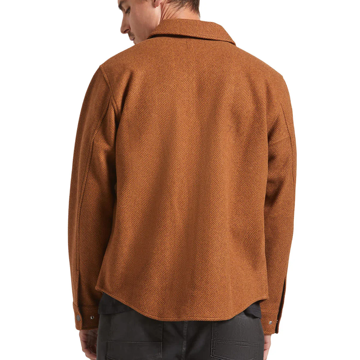 Brixton Durham Brushed Jacket - Brushed Pinecone - Image 2