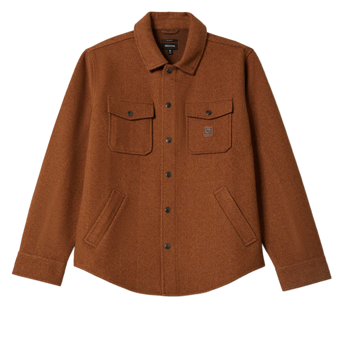 Brixton Durham Brushed Jacket - Brushed Pinecone - Image 4