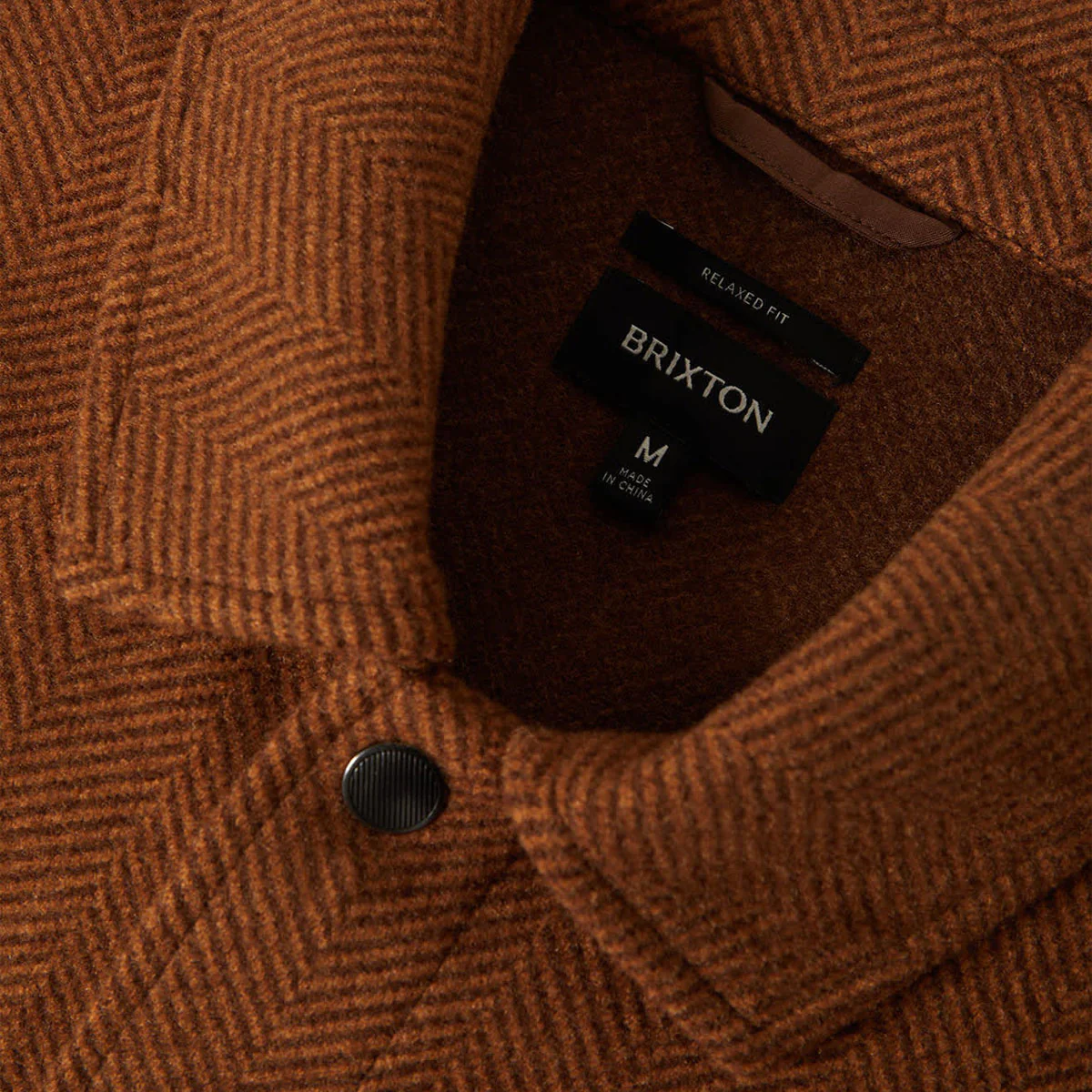Brixton Durham Brushed Jacket - Brushed Pinecone - Image 6