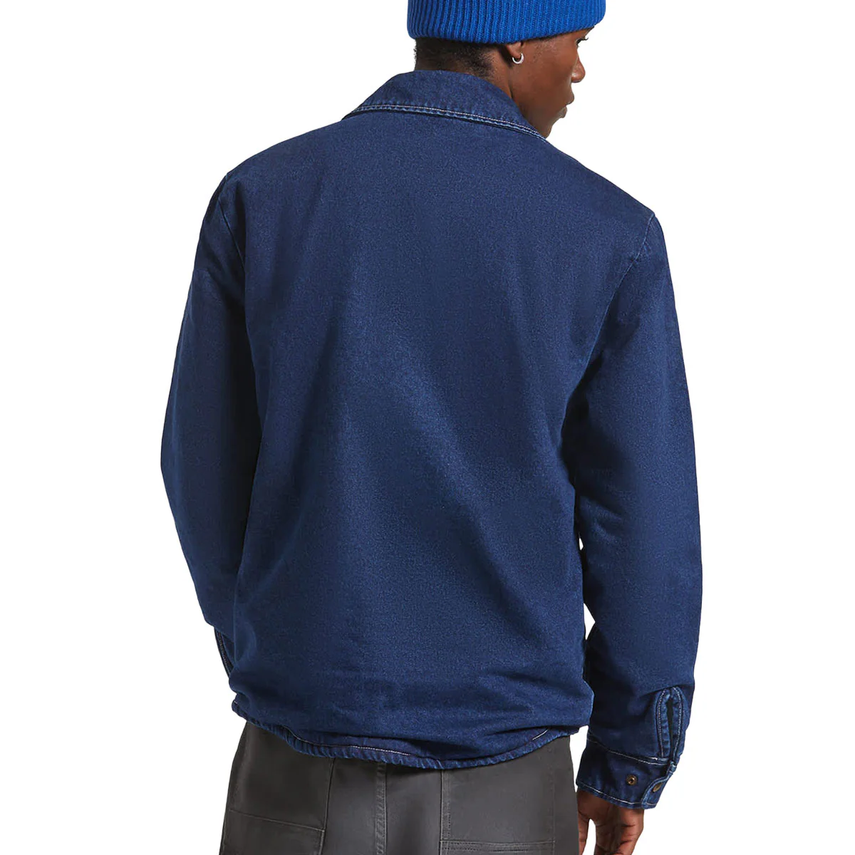 Brixton Durham Lined Jacket - Medium Wash Denim - Image 2