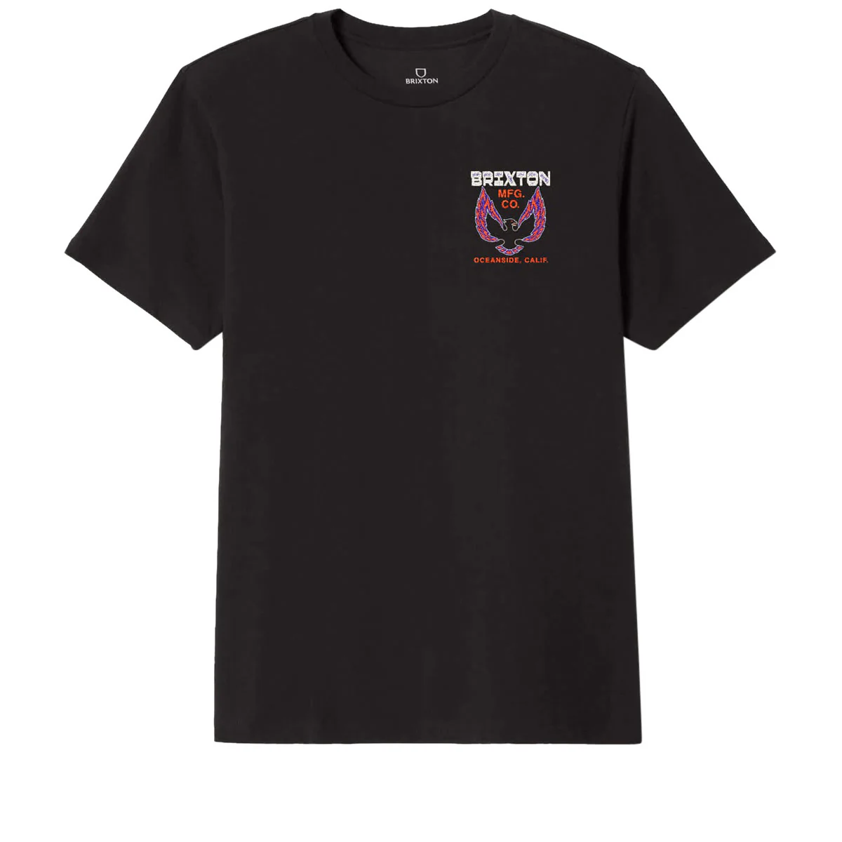 Brixton Garvey Tailored T-Shirt - Black - Image 2