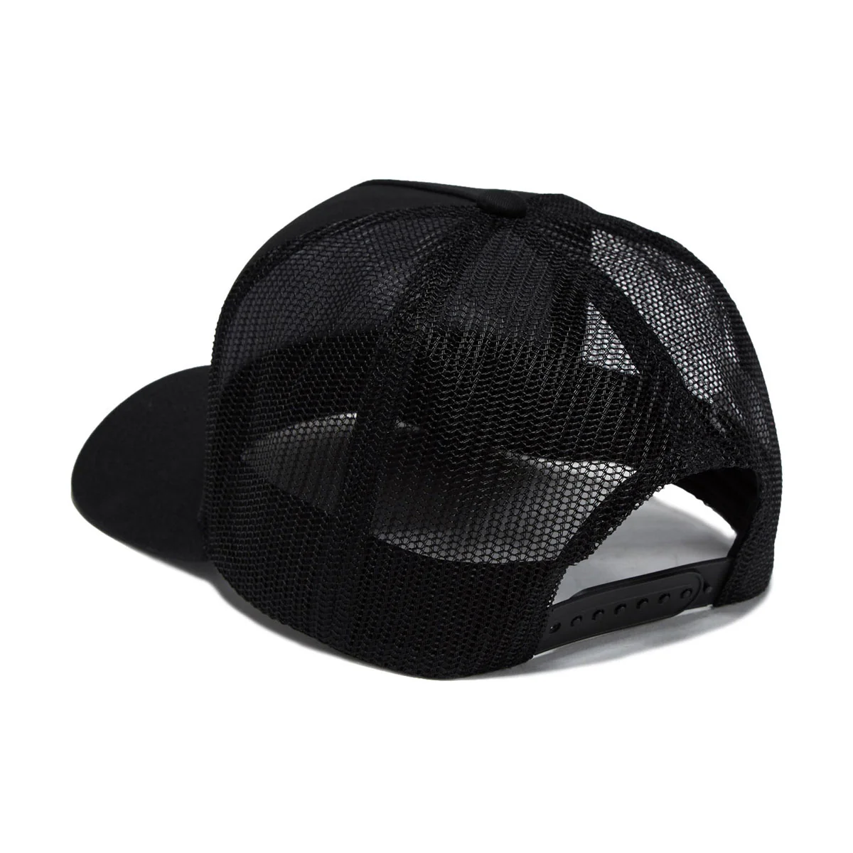 Brixton International C Np Mp Trucker Hat - Black/Black - Image 2