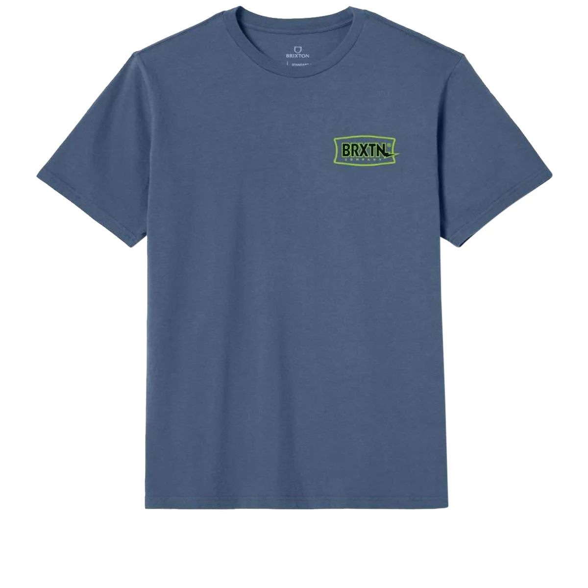 Brixton Lightning T-Shirt - Harbor Blue - Image 2
