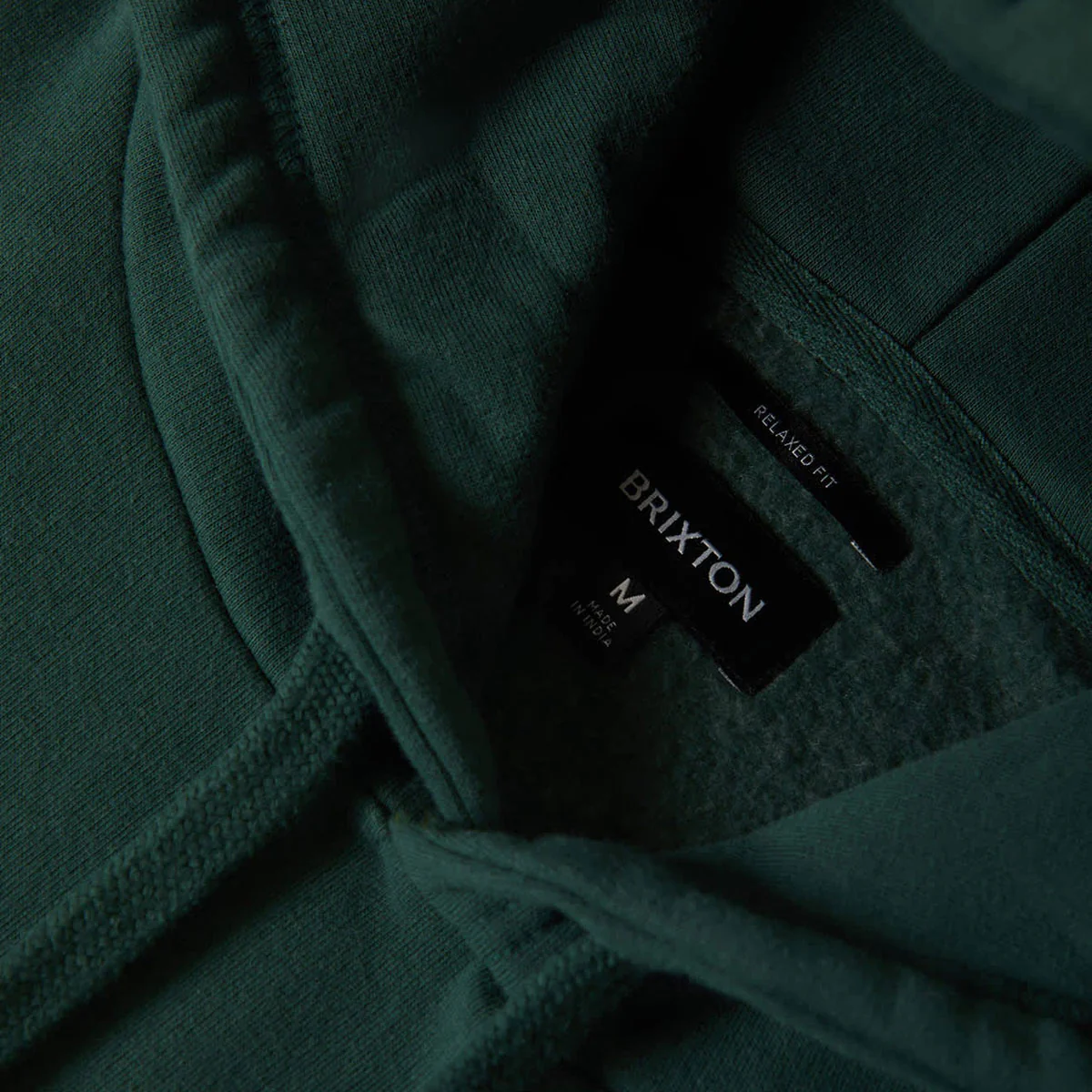 Brixton Predator Relaxed Hoodie - Primal Green Worn Wash - Image 4