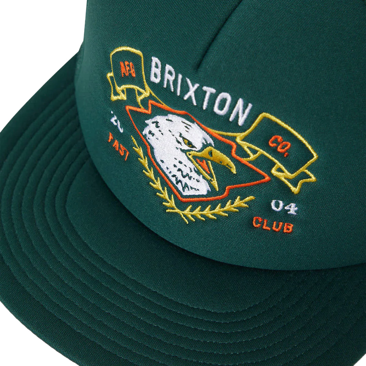 Brixton Ruckett Np Hp Trucker Hat - Night Sage/Night Sage - Image 3