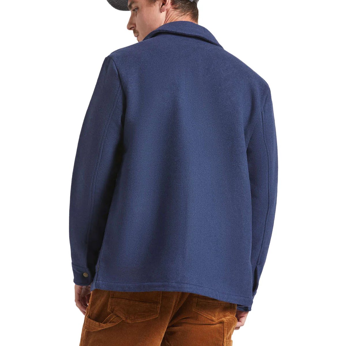 Brixton Shop Chore Coat Jacket - Mood Indigo - Image 3