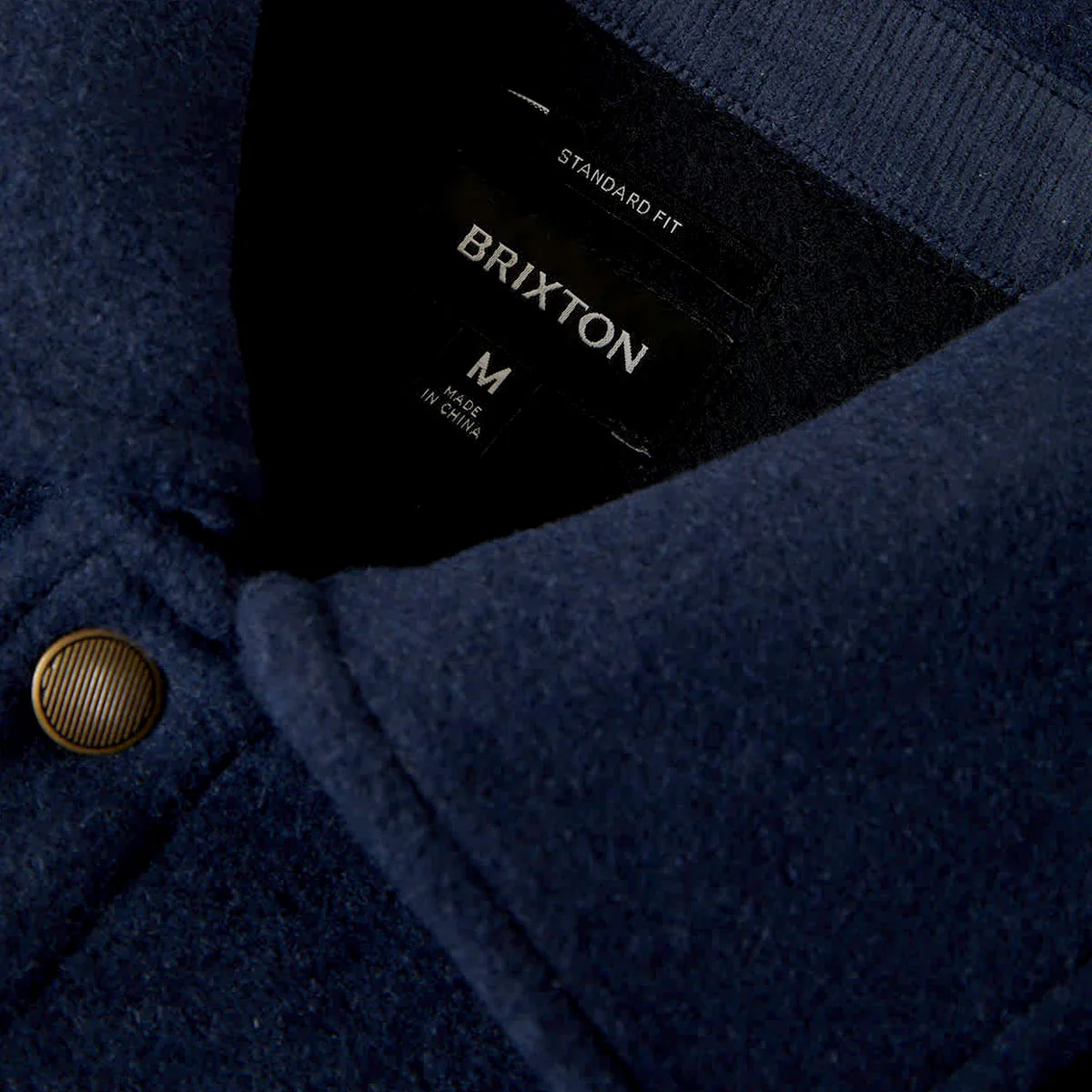 Brixton Shop Chore Coat Jacket - Mood Indigo - Image 4