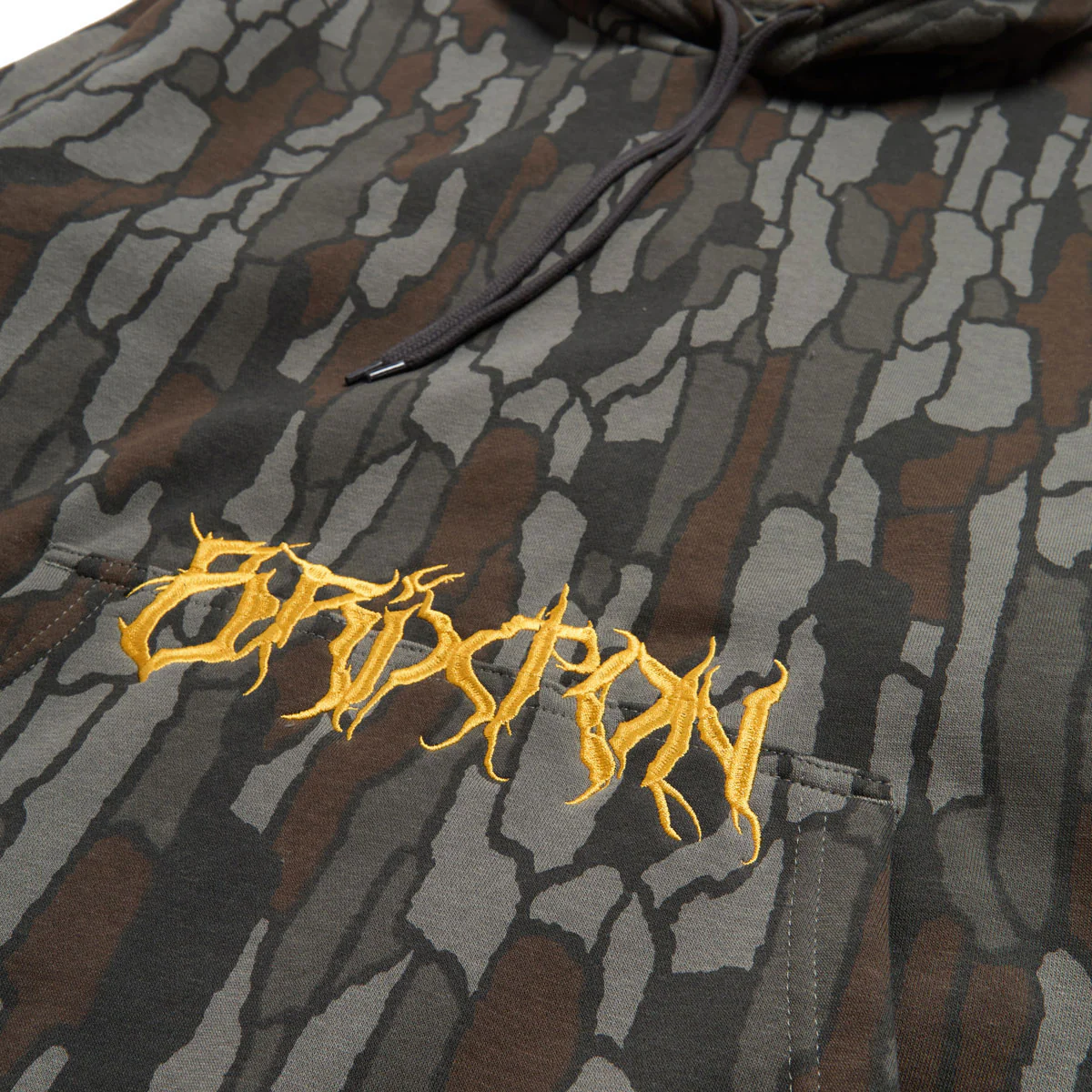 Brixton Void Hunter Hoodie - Bark Camo - Image 3