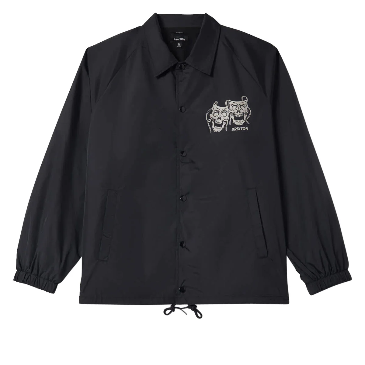 Brixton Watchman Lightweight Coaches Jacket - Black - Image 3