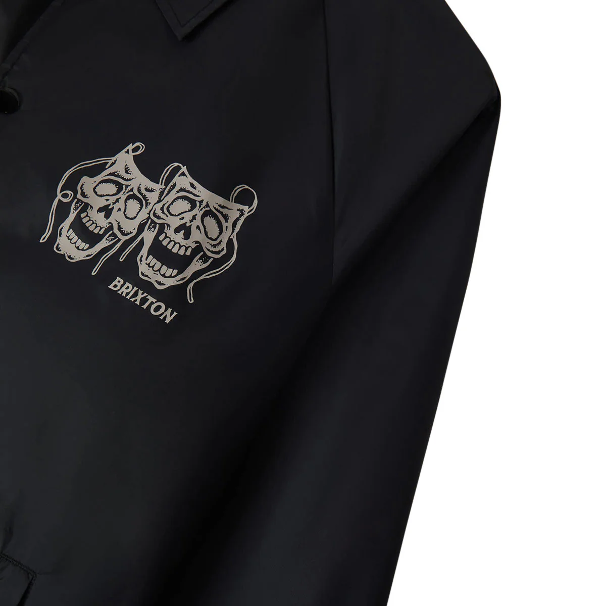Brixton Watchman Lightweight Coaches Jacket - Black - Image 6