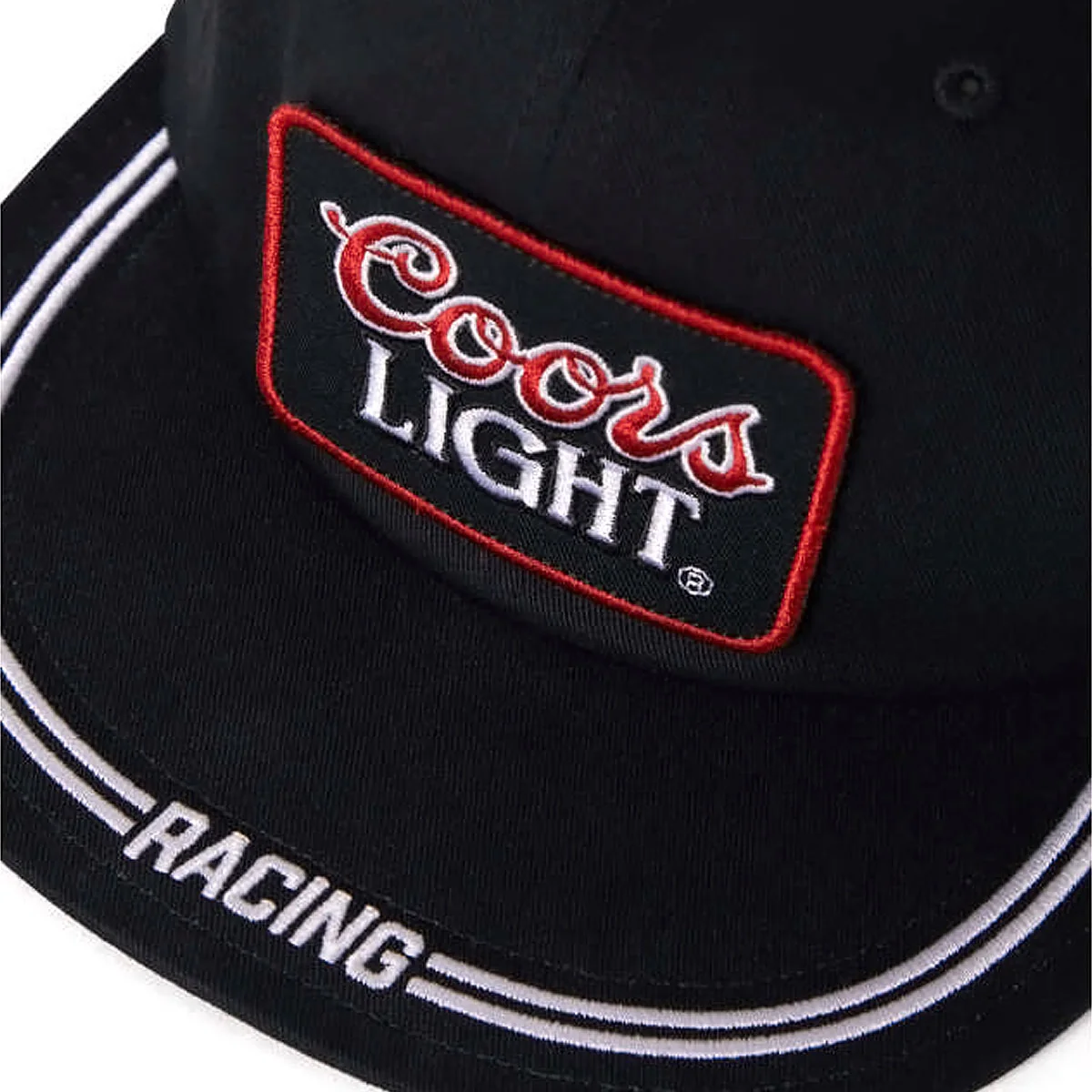 Brixton x Coors Light Gear Hp Snapback Hat - Black - Image 3
