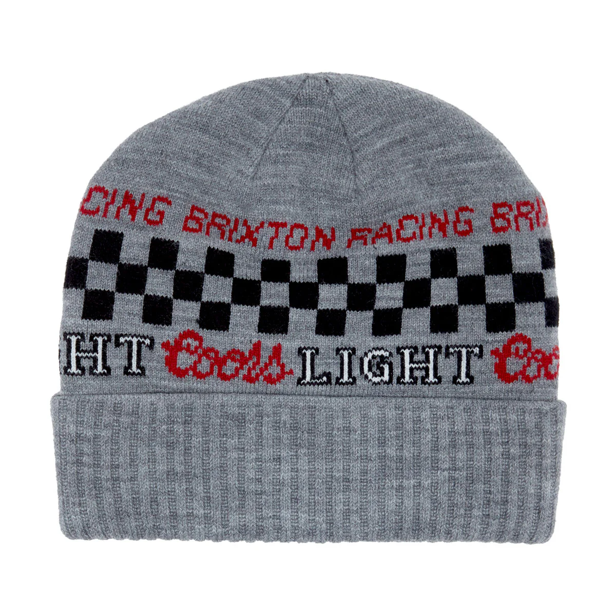 Brixton x Coors Light Racing Beanie - Silver - Image 2