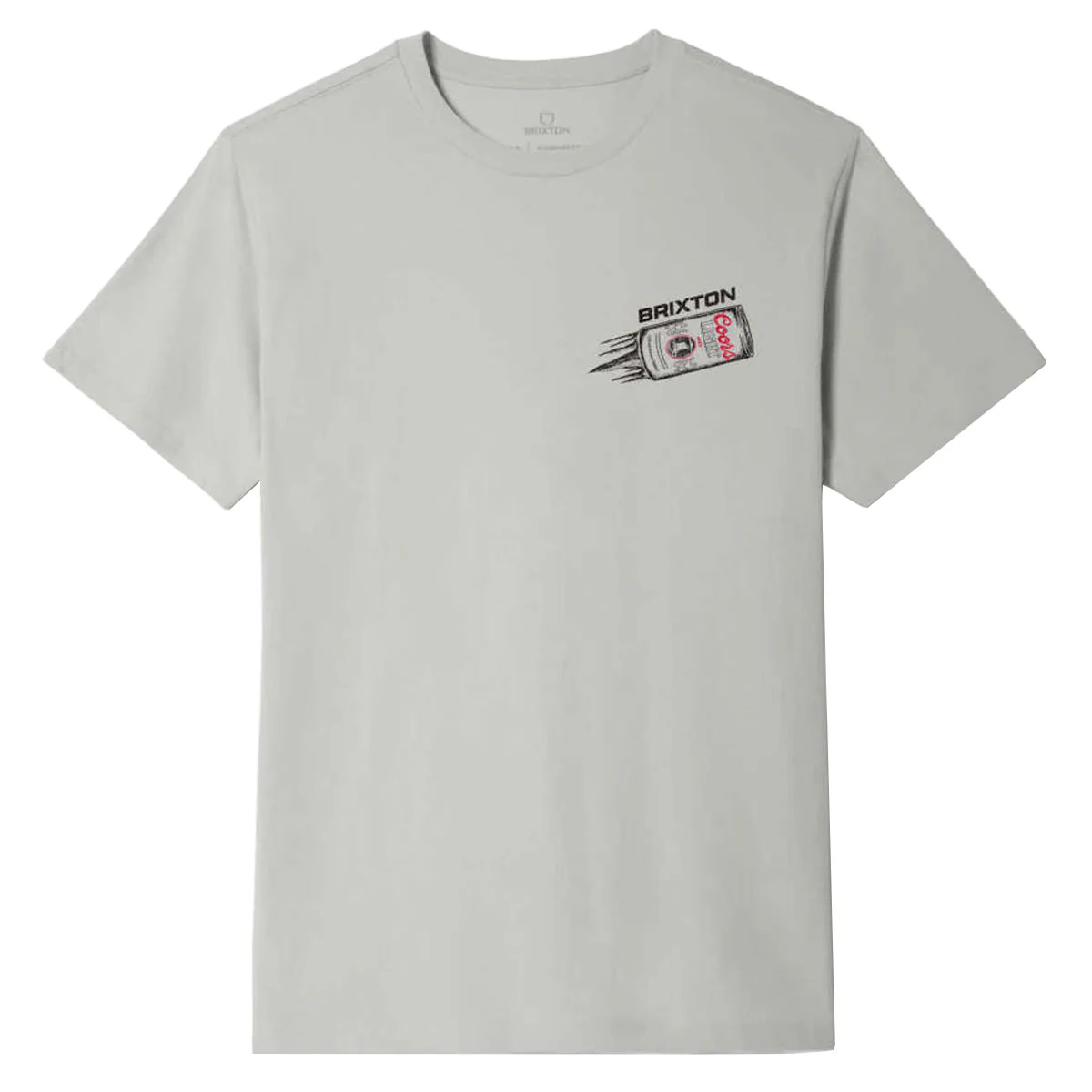 Brixton x Coors Light Silver Speed T-Shirt - Silver - Image 2