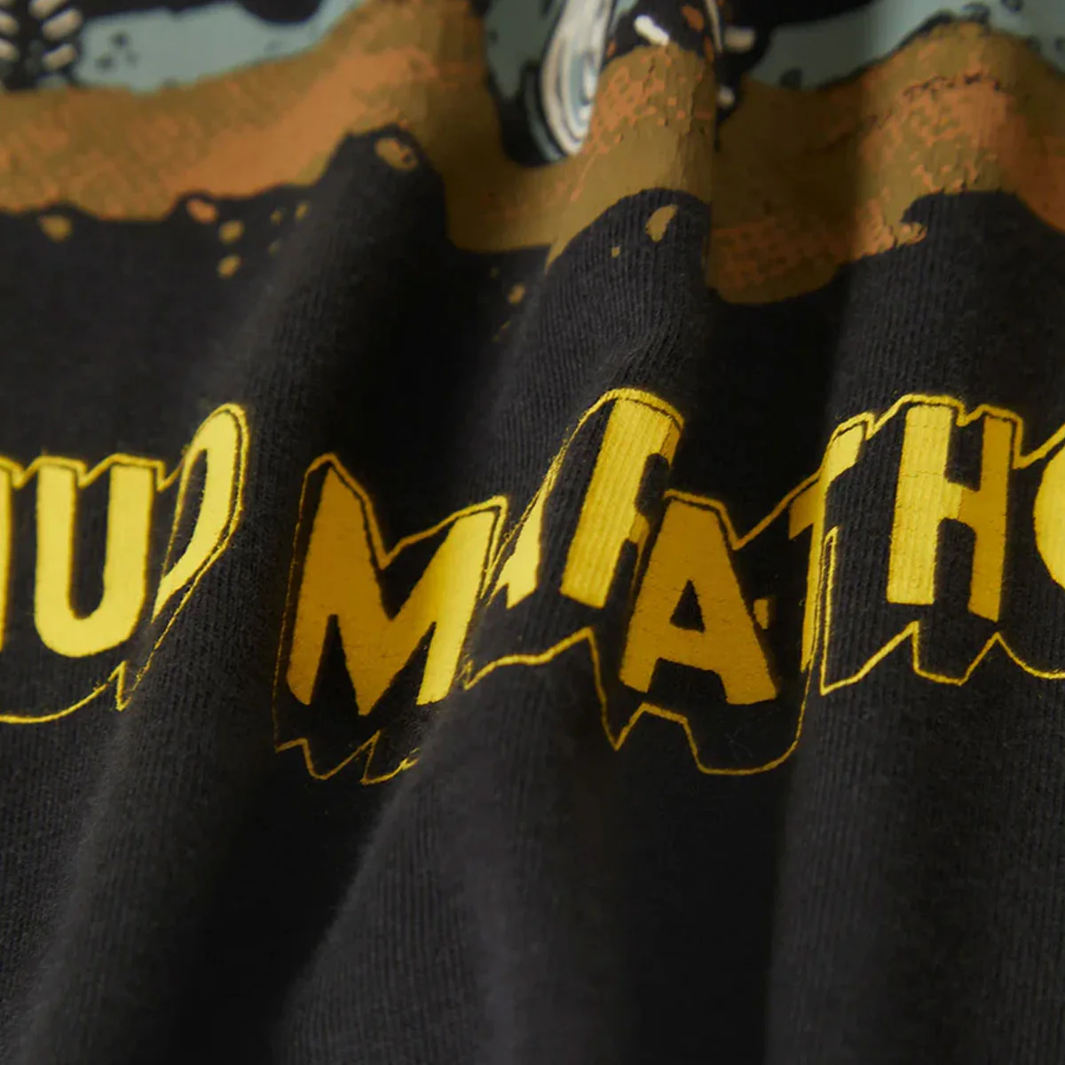 Brixton x Ford Mud Marathon Long Sleeve T-Shirt - Burnt Rubber - Image 5